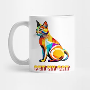 Pet my cat Mug